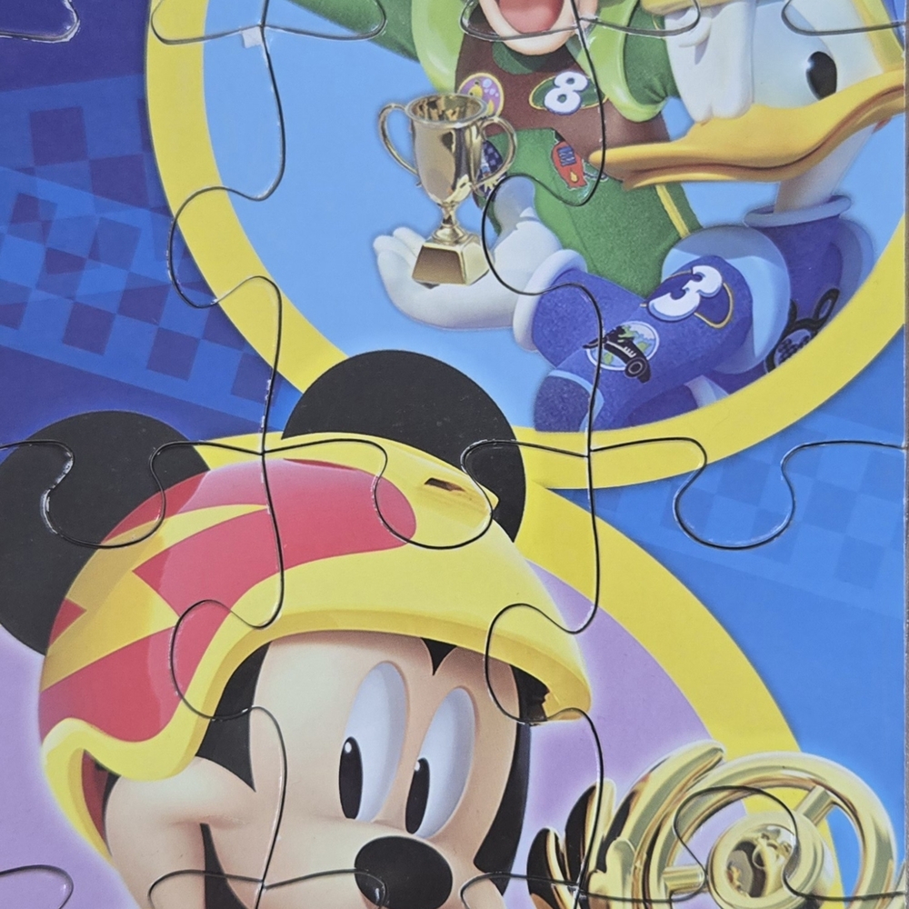 Disney Mickey Mouse Roadster Racers Puzzle Set Of 7 Puzzles - Picture 8 of 9
